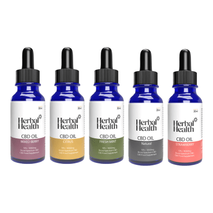 CBD Oil 40% 12000mg Herbal Health Broad Spectrum 30ml bottle